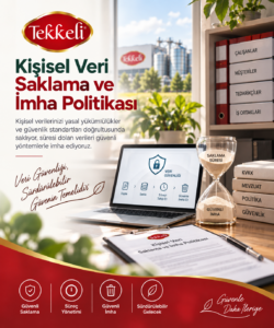 kisisel veri saklama ve imha politikasi - Tekkeli Gıda